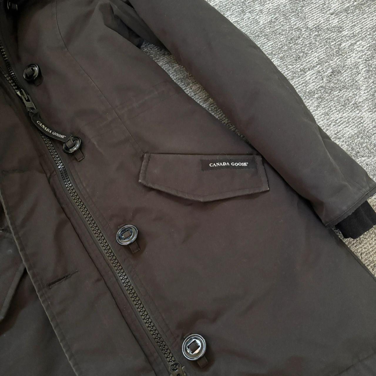 Canada Goose womens black rossclair parka down coat size xs