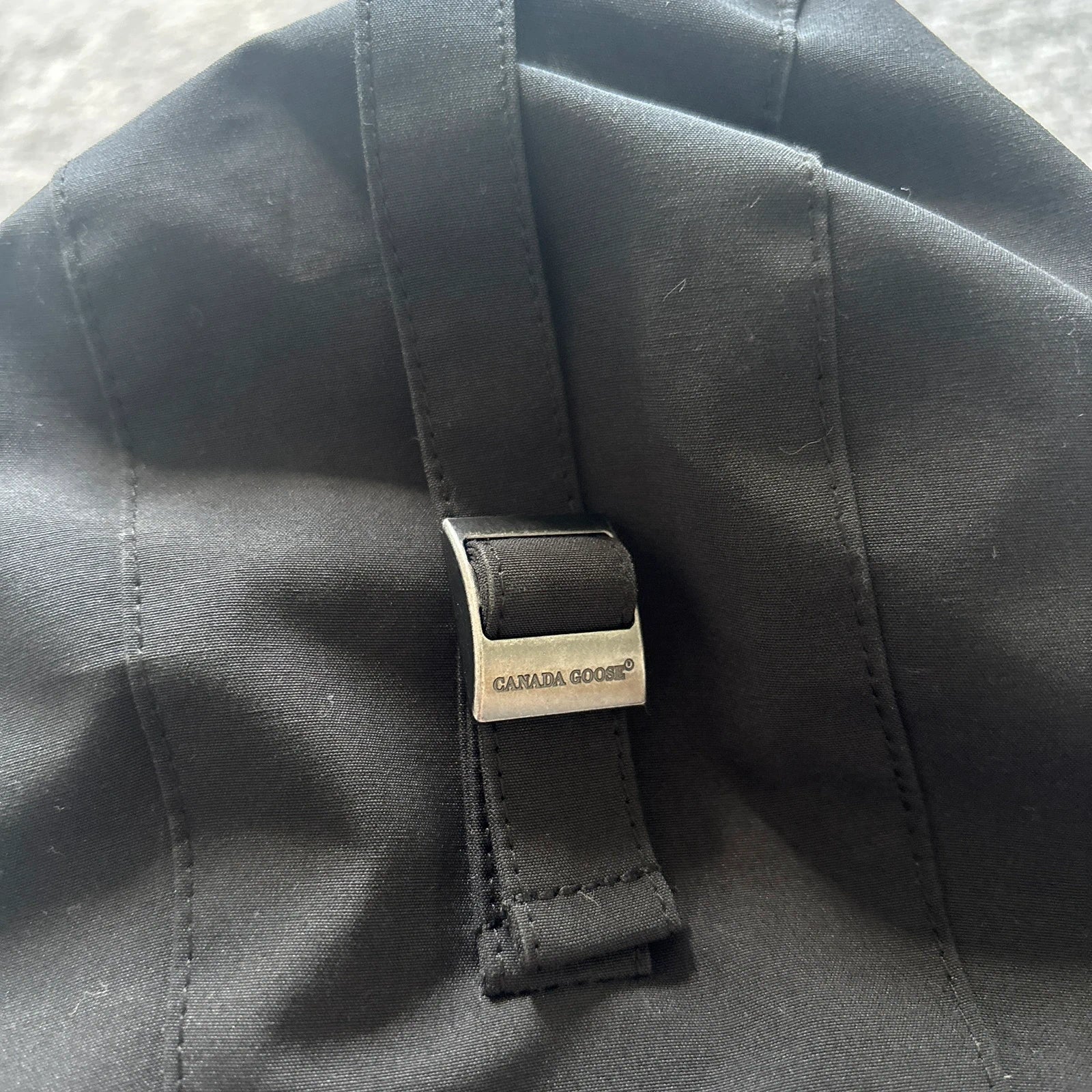 Canada Goose womens black chelsea parka down coat in size xs