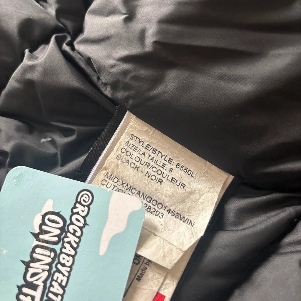 Canada Goose womens black trillium parka down coat size small