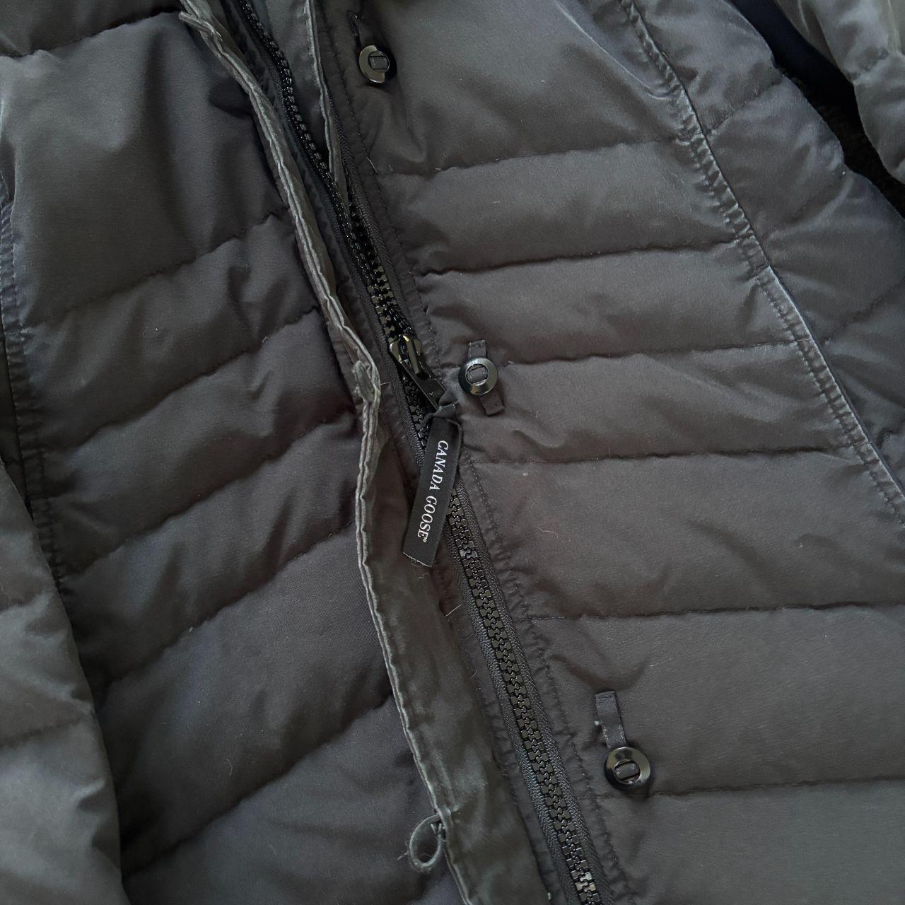 Canada Goose womens lorette black winter parka down coat in size medium