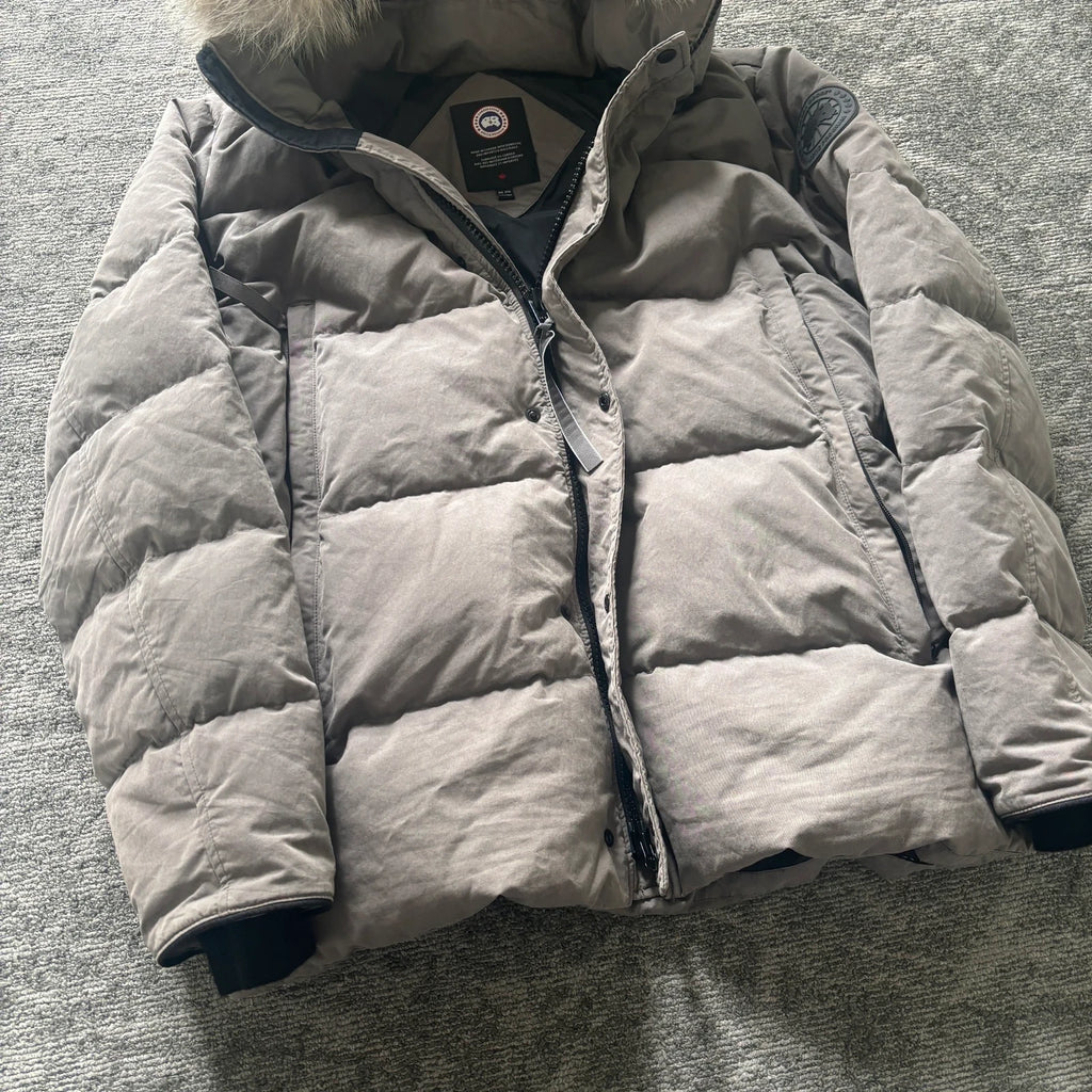 Canada Goose mens new season Wyndham grey winter parka down coat size 3XL
