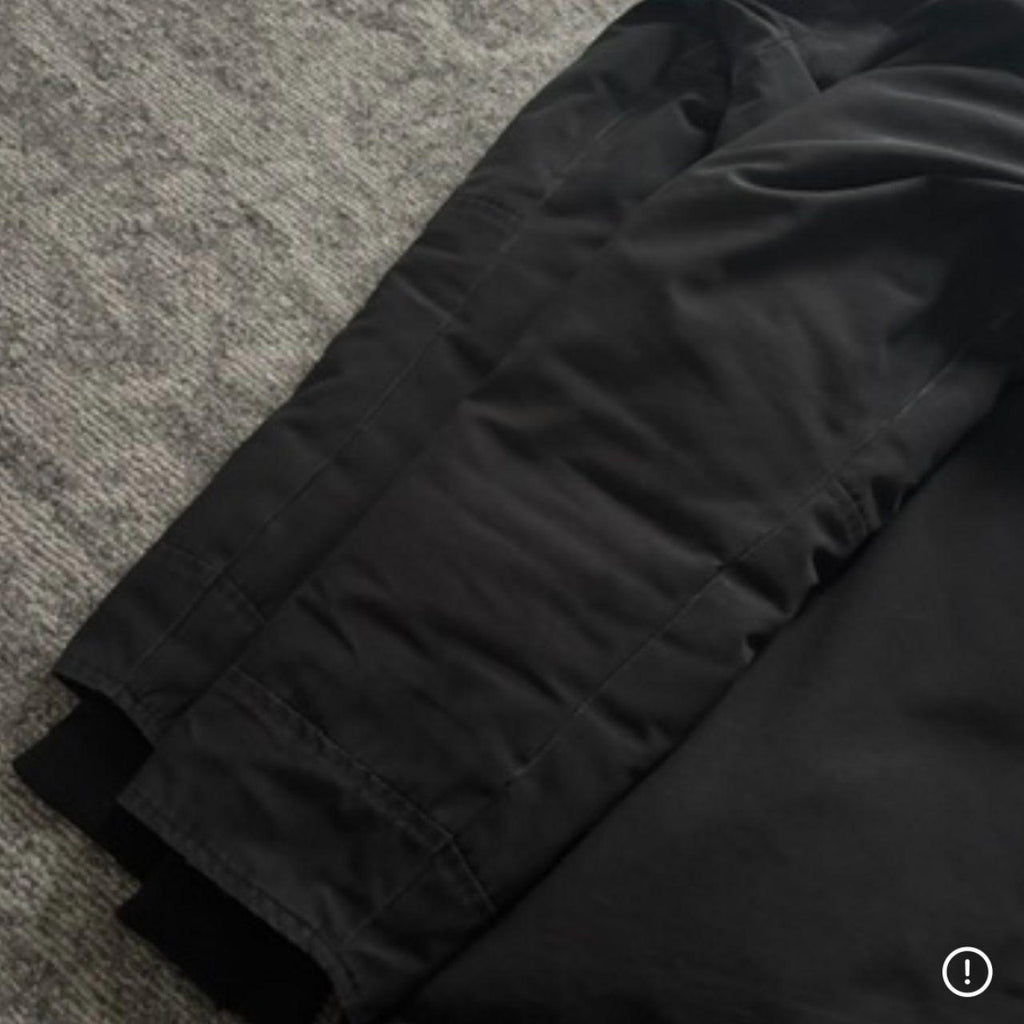 Canada Goose mens black chateau parka down coat size medium
