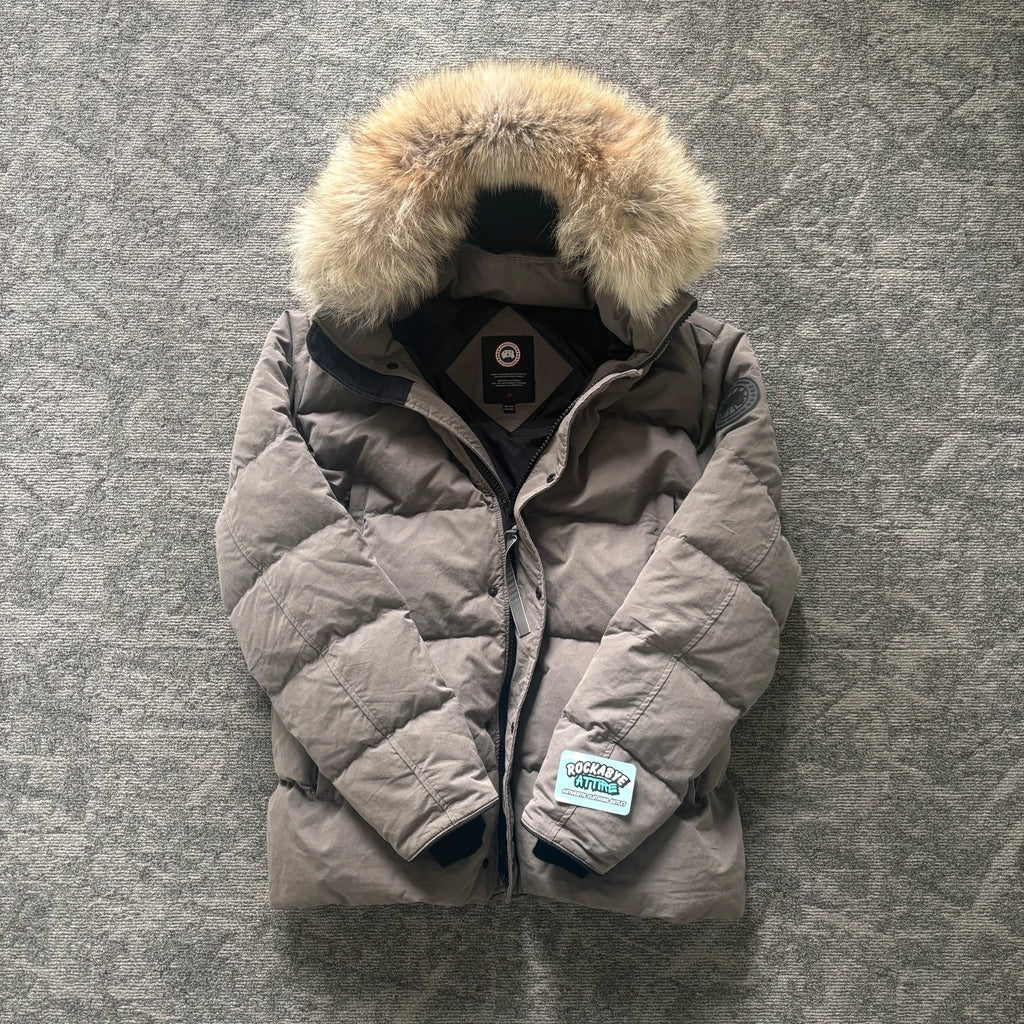 Canada Goose mens new season Wyndham grey winter parka down coat size 3XL