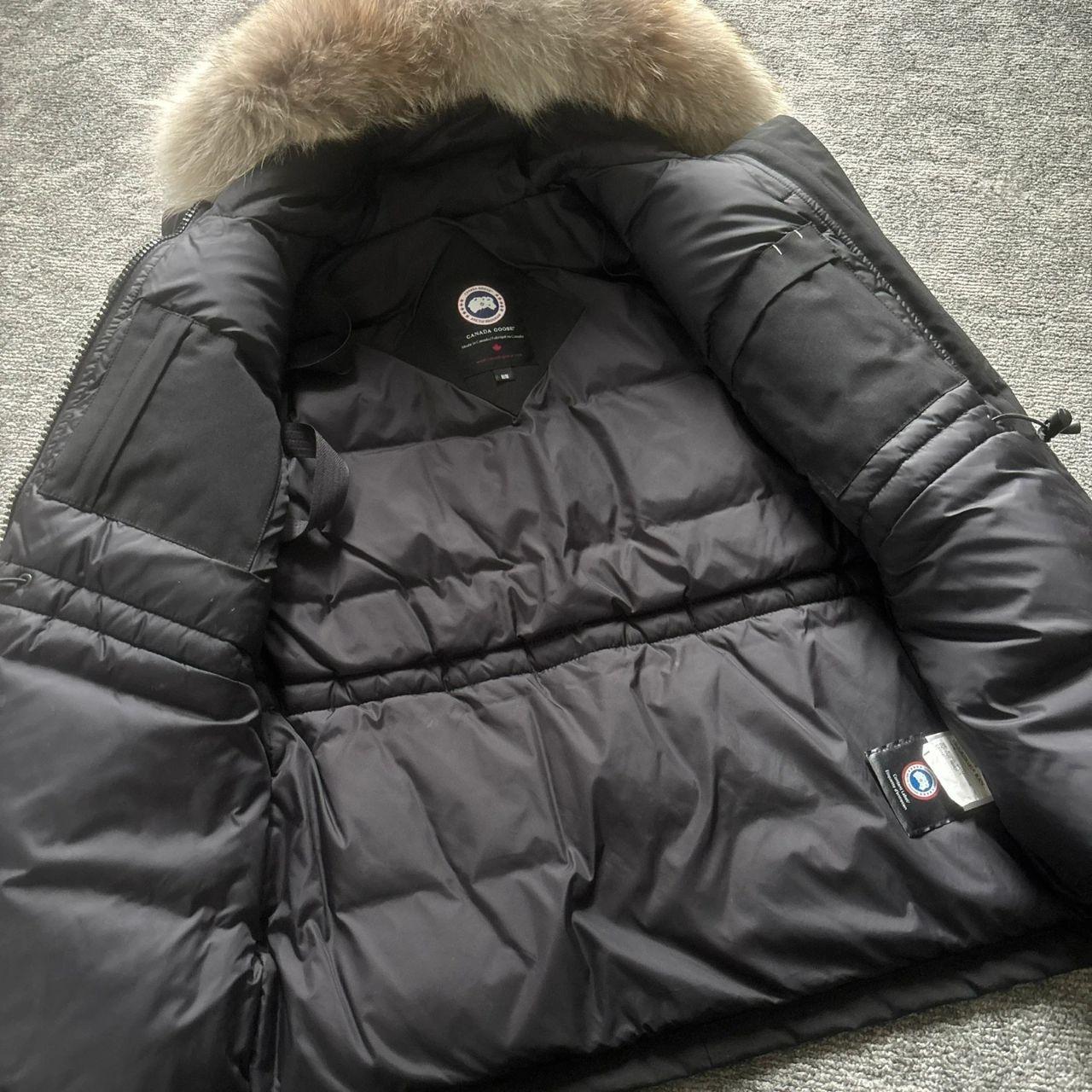 Canada Goose womens black Montebello parka down coat size medium