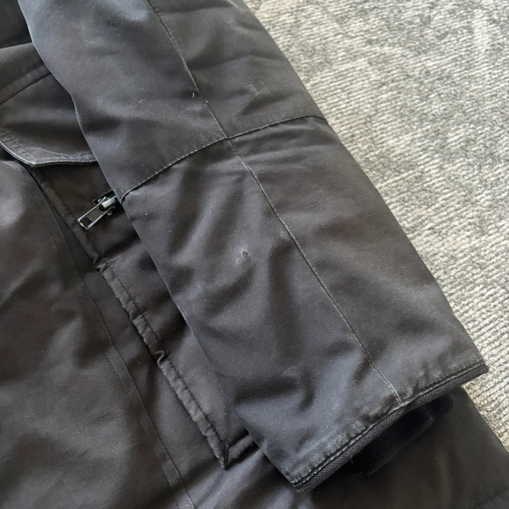 Canada Goose womens kinley black winter parka down coat in size medium