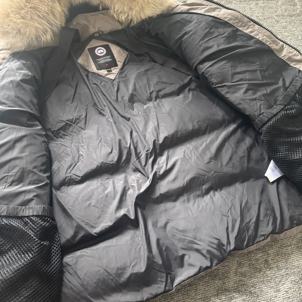 Canada Goose mens new season Wyndham grey winter parka down coat size 3XL