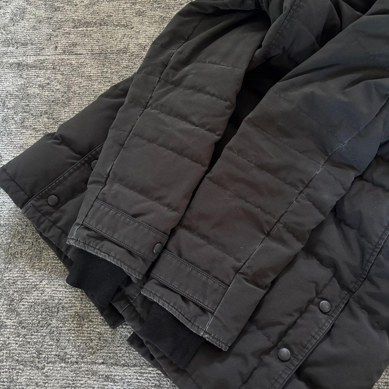 Canada Goose womens lorette black winter parka down coat in size medium
