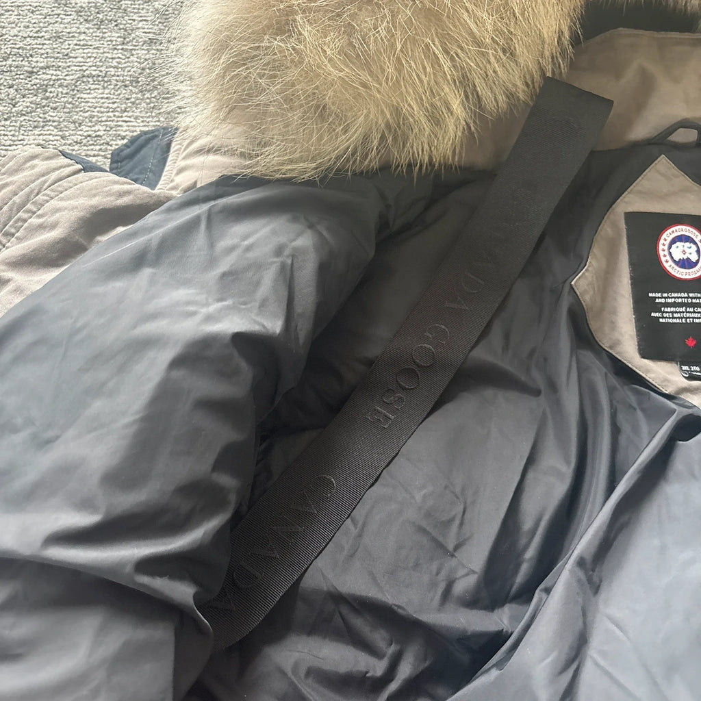 Canada Goose mens new season Wyndham grey winter parka down coat size 3XL