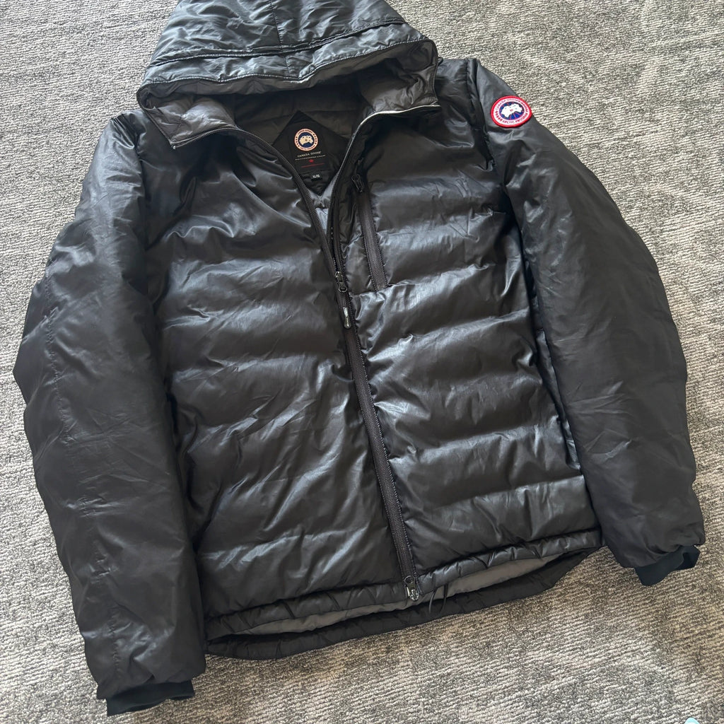 Canada Goose mens black lodge puffer down coat size xl