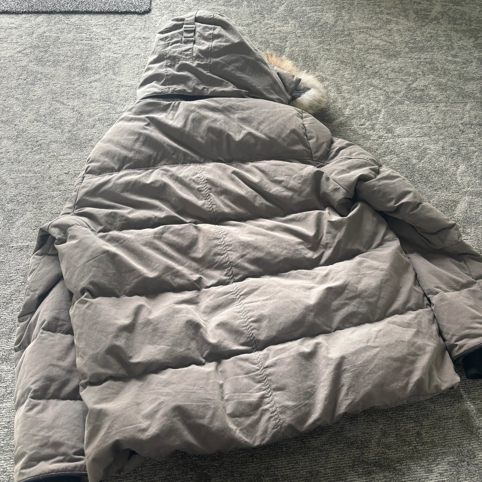 Canada Goose mens new season Wyndham grey winter parka down coat size 3XL
