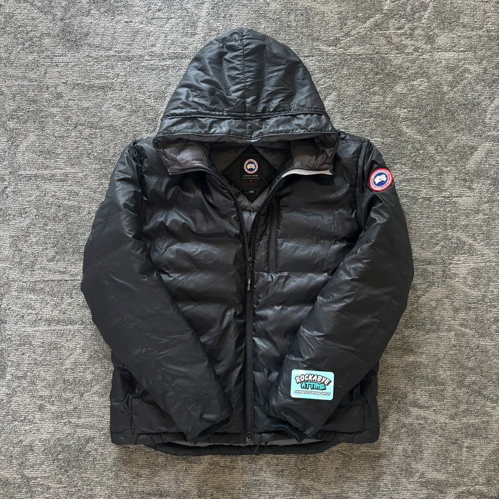 Canada Goose mens black lodge puffer down coat size xl