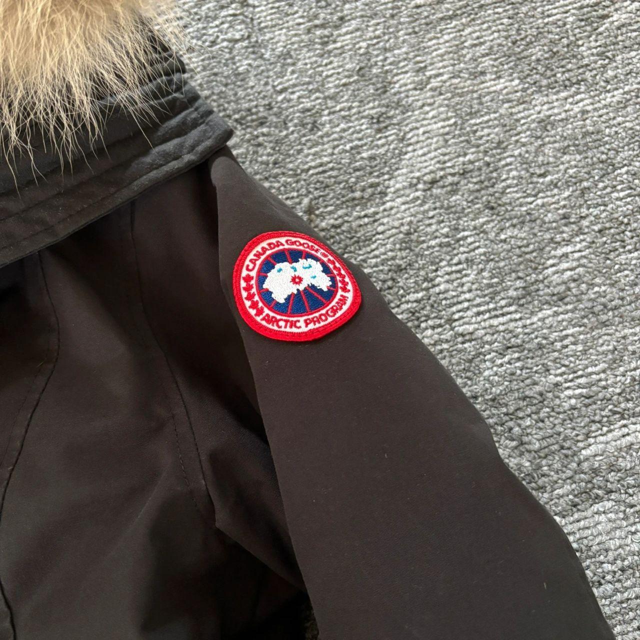 Canada Goose womens black rossclair parka down coat size xs
