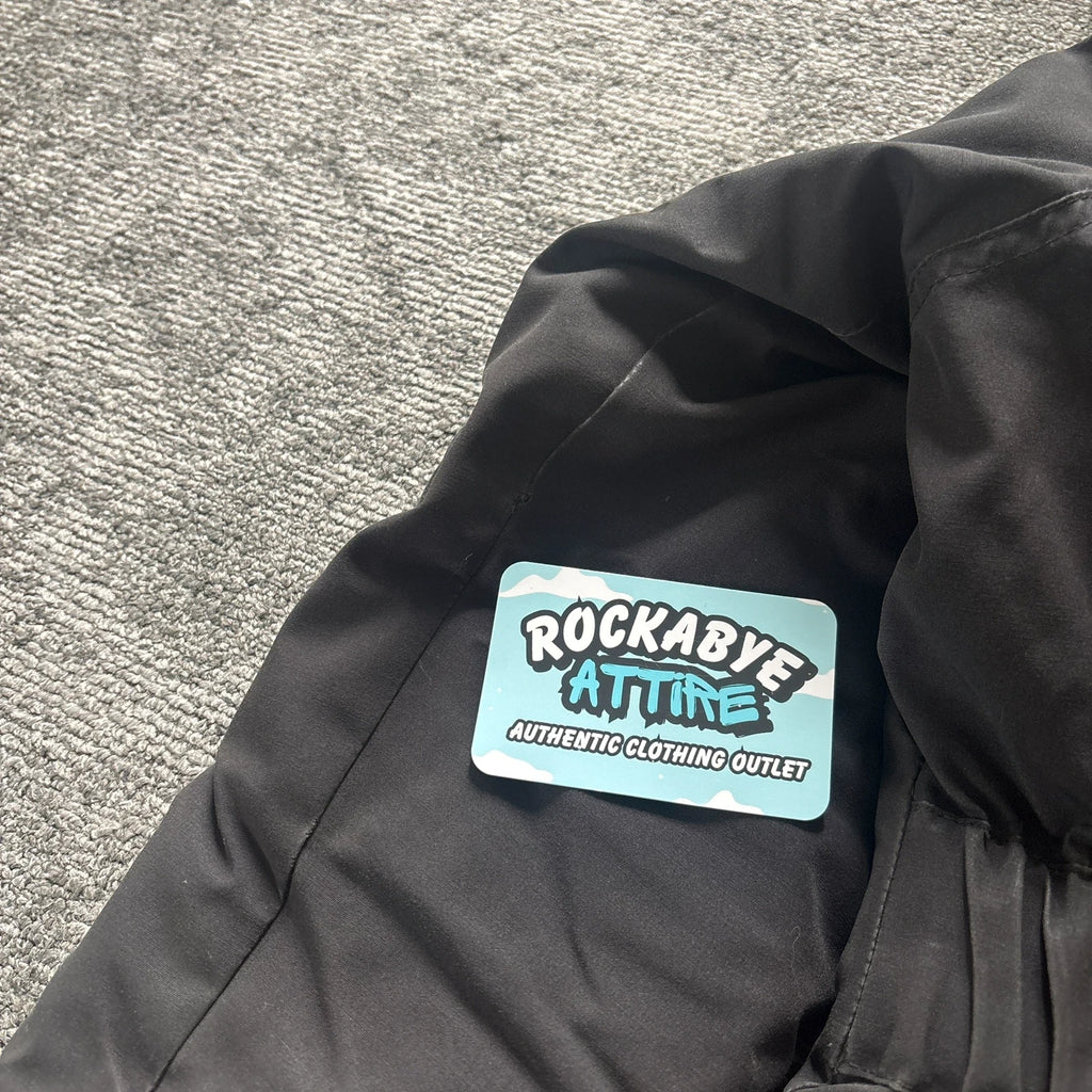 Canada Goose womens black trillium parka down coat size small