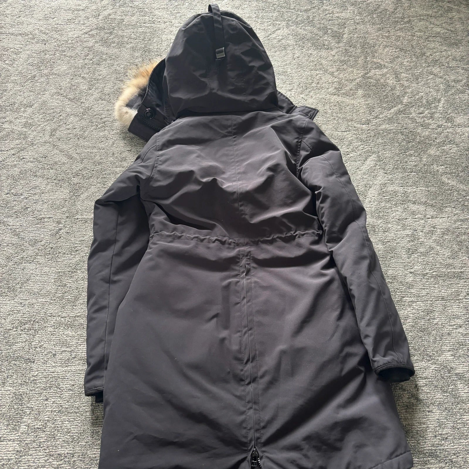 Canada Goose womens navy rossclair parka down coat size xs