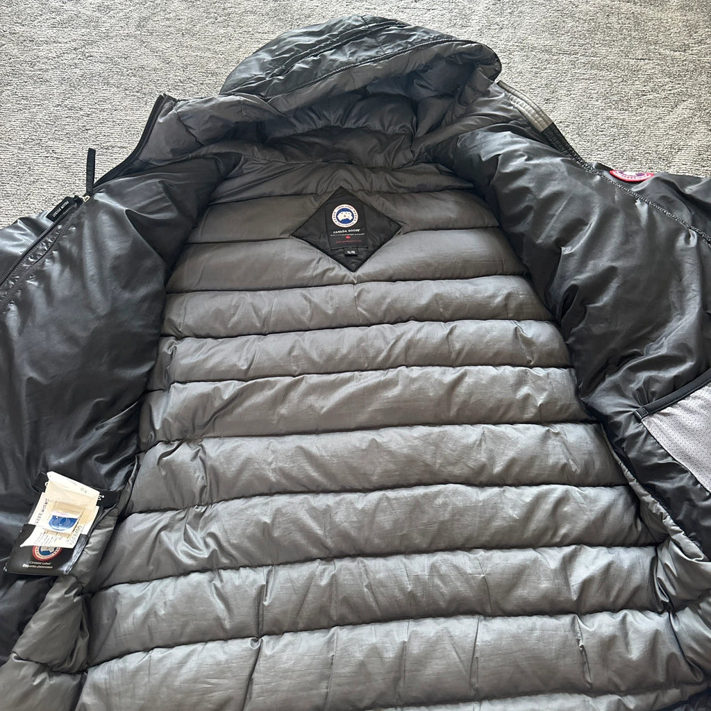 Canada Goose mens black lodge puffer down coat size xl