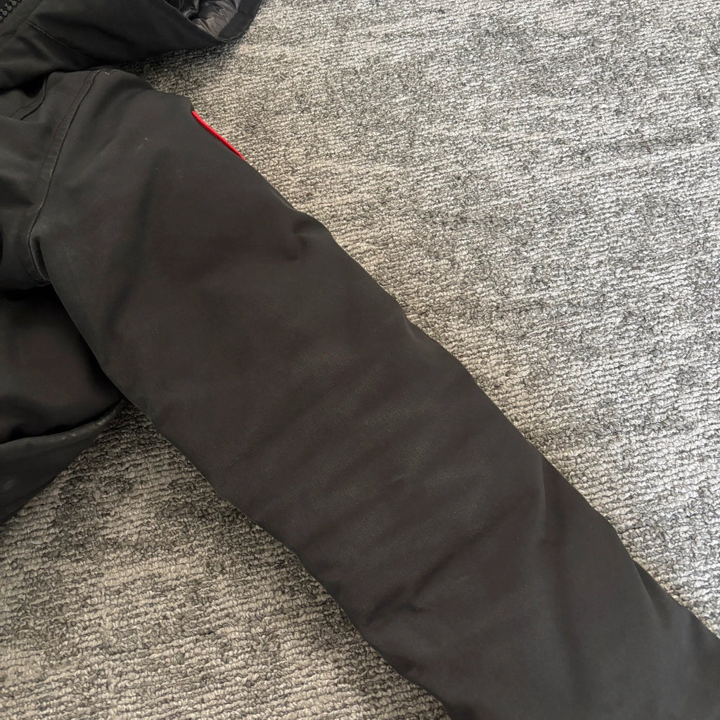 Canada Goose womens new season black rossclair winter parka down coat in size small