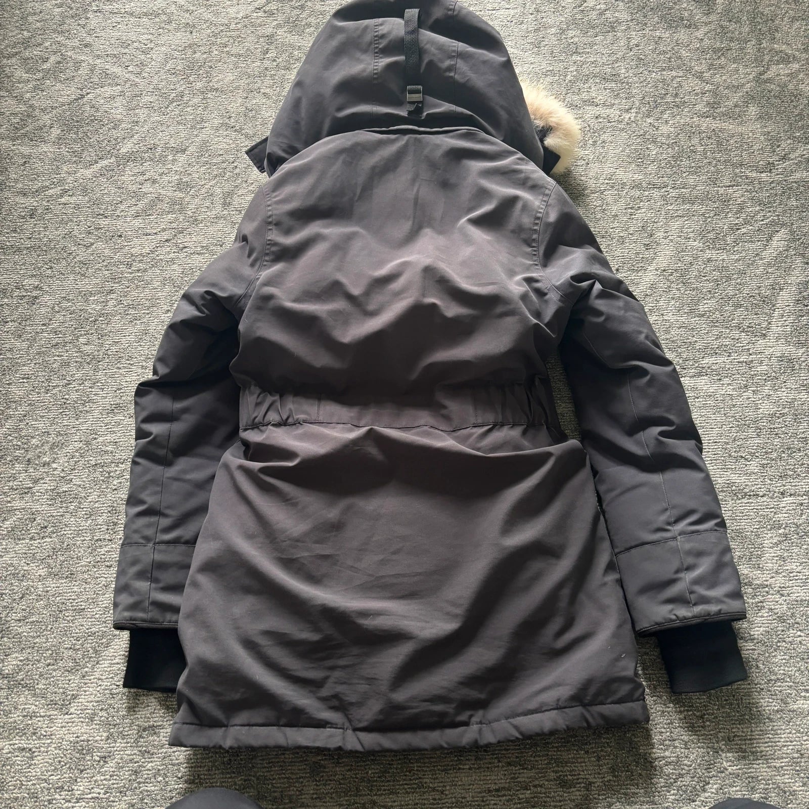 Canada Goose womens navy trillium parka down coat size xs