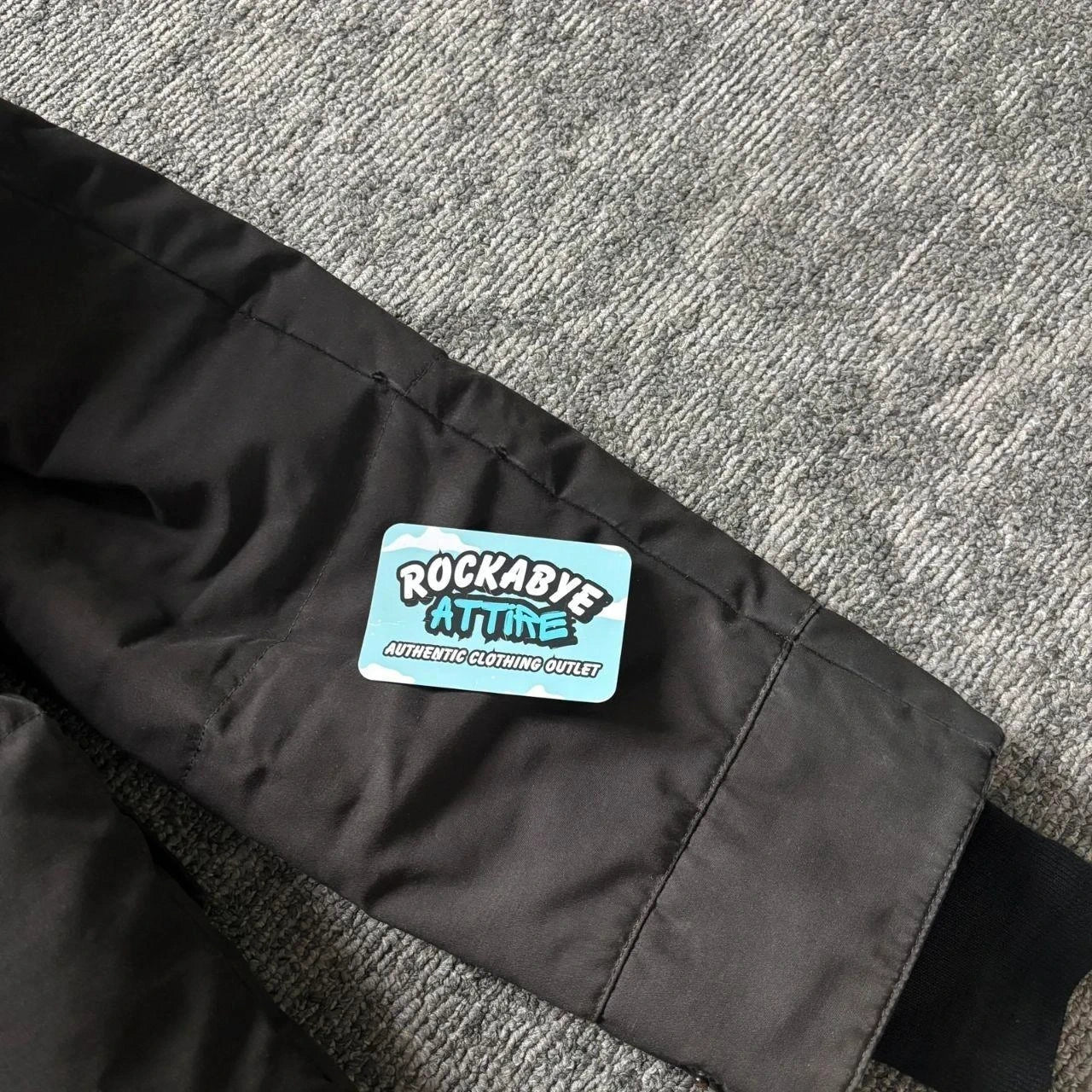 Canada Goose mens black emory parka down coat size medium